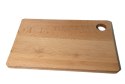 Deska do krojenia drewniana prostokątna 34 Cm
