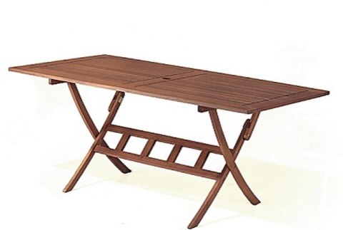 Stół drewniany ogrodowy Bradford 160 x 90 x 75H Stół drewniany ogrodowy Bradford 160 x 90 x 75H
