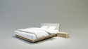 Łóżko drewniane Solid 2