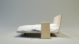 Łóżko drewniane Vuelo 2