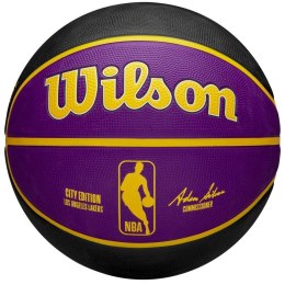 Piłka do koszykówki Wilson NBA Team City Edition Los Angeles Lakers WZ4024214XB