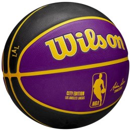 Piłka do koszykówki Wilson NBA Team City Edition Los Angeles Lakers WZ4024214XB