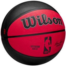 Piłka do koszykówki Wilson NBA Team City Edition Miami Heat WZ4024216XB