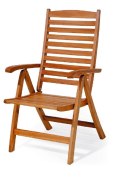 Zestaw mebli ogrodowych Bradford 160 z 6 krzesłami Calgary (drewno z certyfikatem FSC) : Wybierz stół w zestawie - Dover 140x80