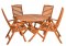 Zestaw mebli ogrodowych Bradford stół o średnicy 110cm + 4 krzesła Calgary : Wybierz stół w zestawie - Bradford 110