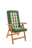 Zestaw mebli ogrodowych Bradford stół o średnicy 110cm + 4 krzesła Calgary + poduchy PREMIUM : Kolor poduch - wszystkie 3 grupy