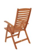 Zestaw mebli ogrodowych Dover (150 x 80) z 6 krzesłami Calgary (drewno z certyfikatem FSC) i 6 poduszkami PREMIUM : Kolor poduc