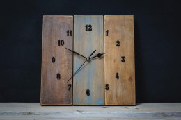 Zegar drewniany wiszący Nrakson
